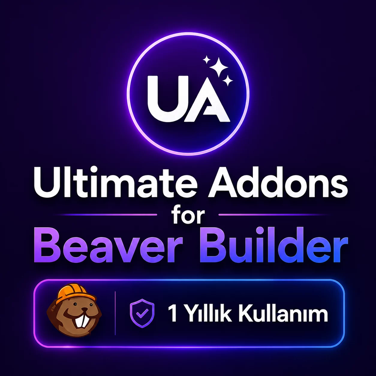 Ultimate Addons for Beaver Builder SMS onay görseli