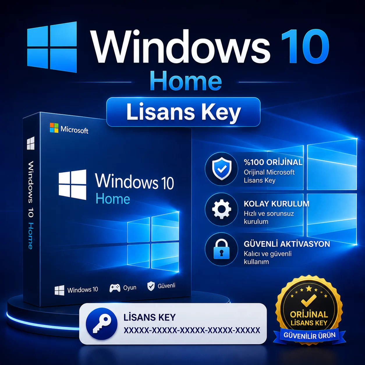 Windows Home SMS onay görseli