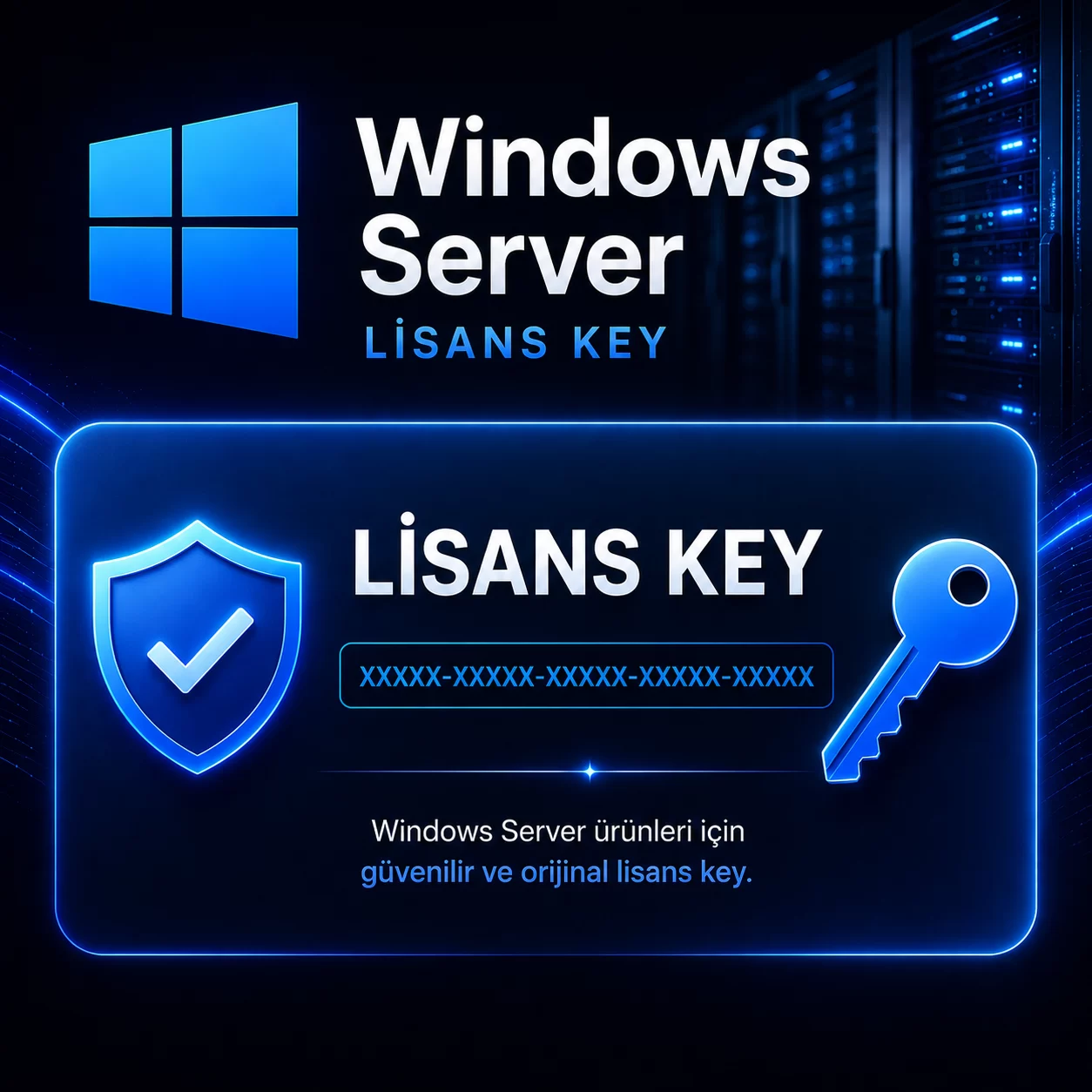 Windows Server SMS onay görseli