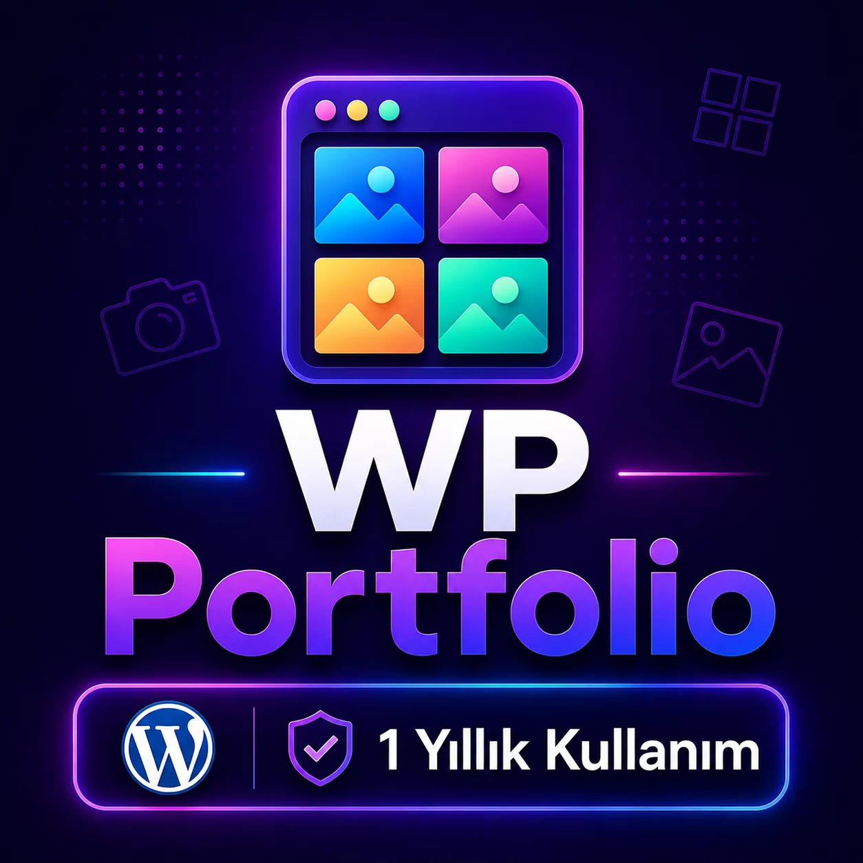 WP Portfolio SMS onay görseli